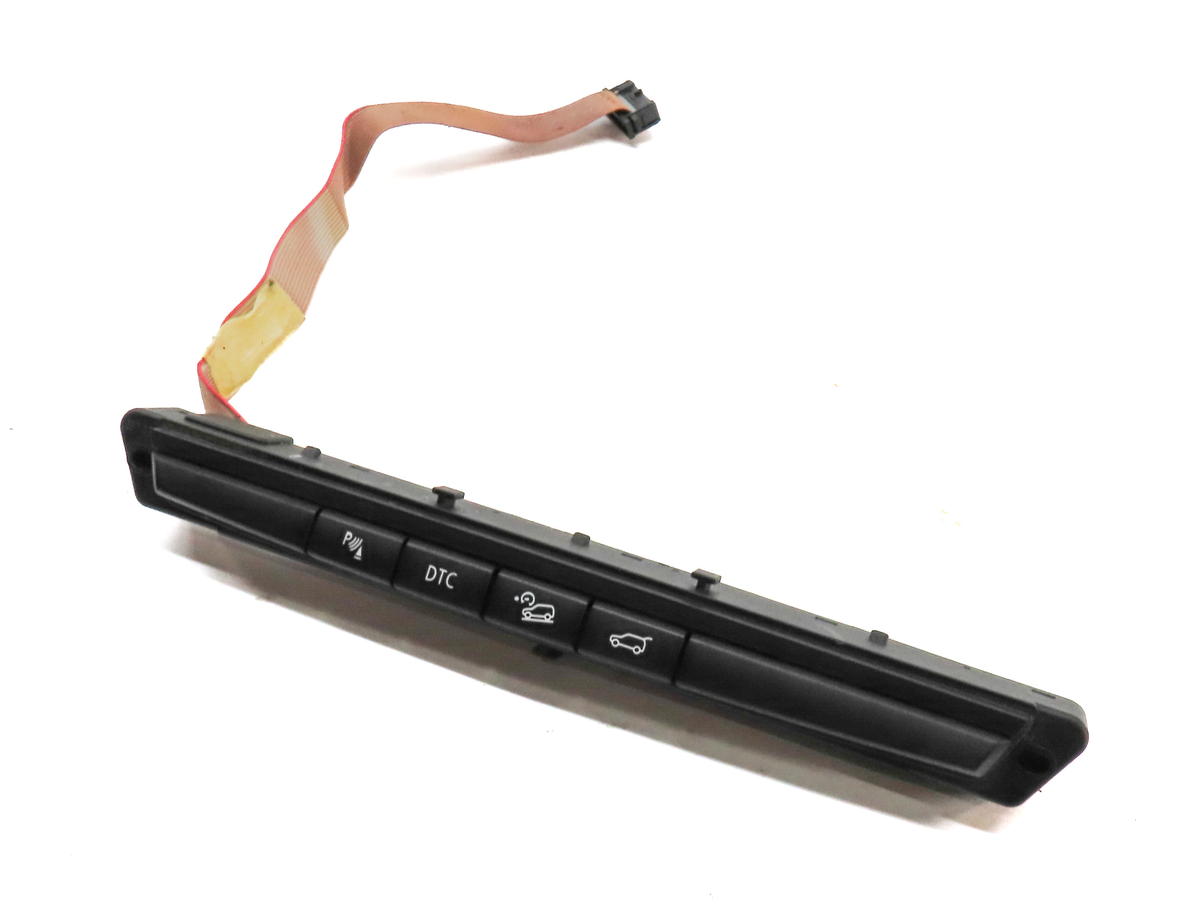 2007 BMW X5 (E70) REAR HATCH RELEASE PDC DTC HILL DESCENT BUTTON SWITCH PANEL — exact item pictured